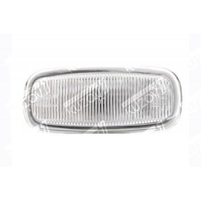 Повторитель Поворота Белый, Рифленое, DEPO для AUDI A8 1999-2002 - фото