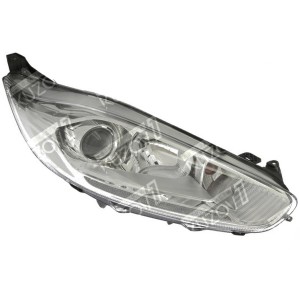 ПЕРЕДНЯЯ ФАРА (ПРАВАЯ) ХРОМ, С ЛИНЗОЙ, EURO-TYPE, TYC